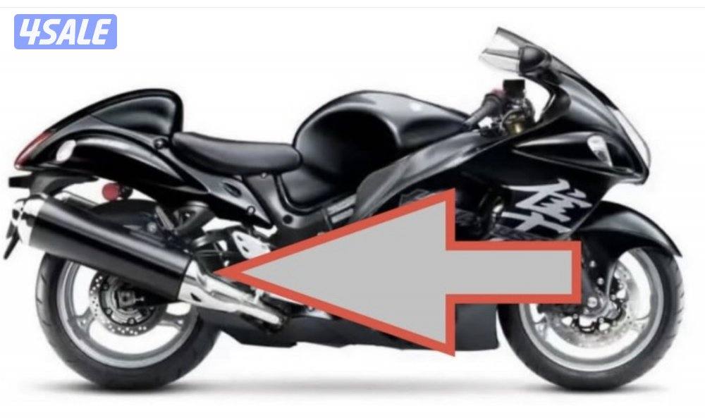 للبيع  دبات و سستم اكزوز دراجات ناريه وكاله14