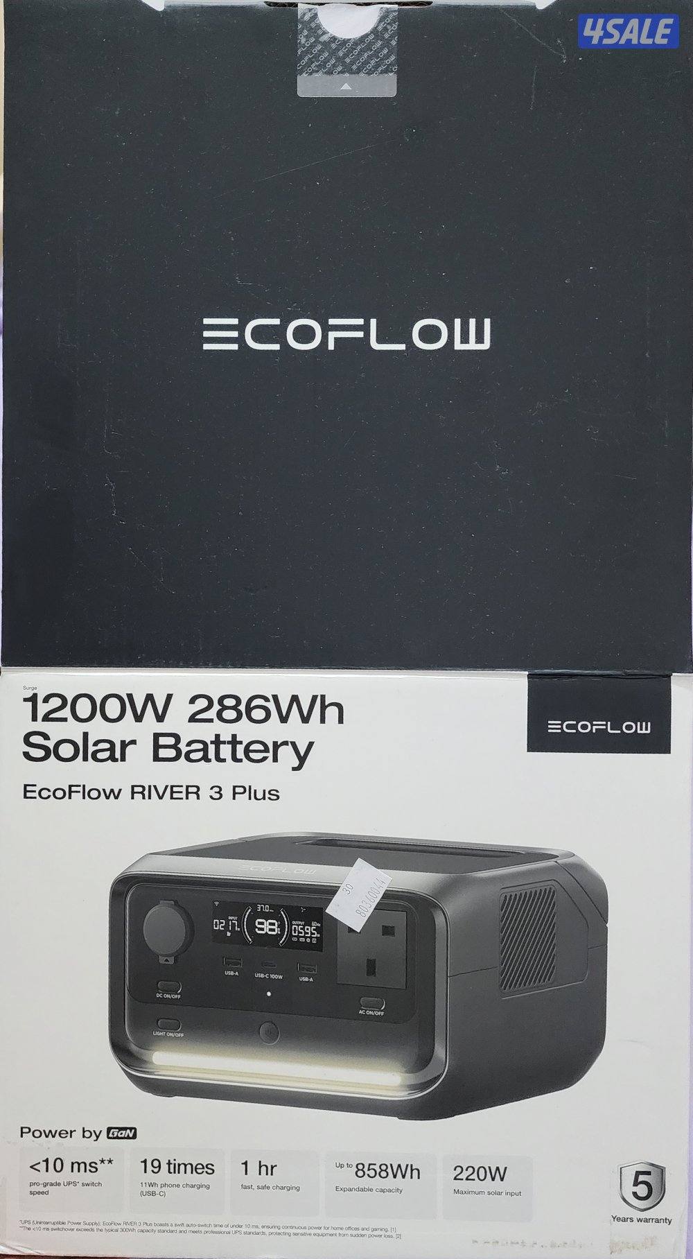 Power Station EcoFlow (1200W )4