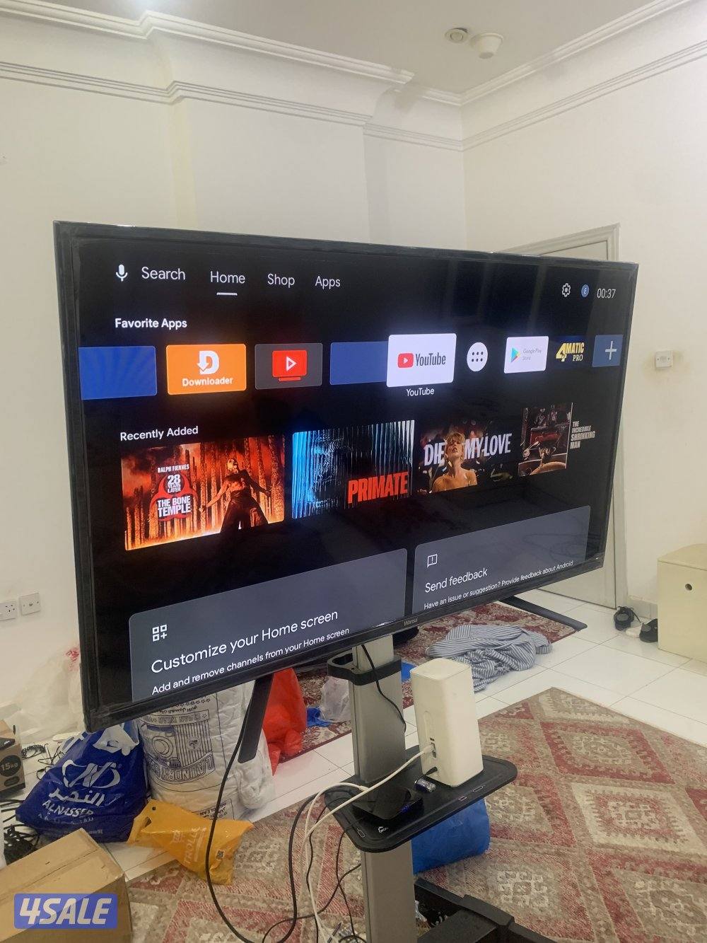 للبيع تلفزيونات احجام مختلفة 55 و 50 و 42 و 32 بوصه توصيل 24 ساعه2