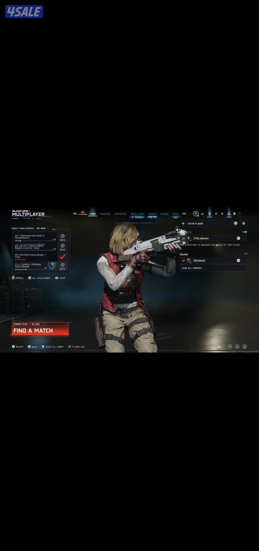 حساب بلاك اوبس 7 للبيع2