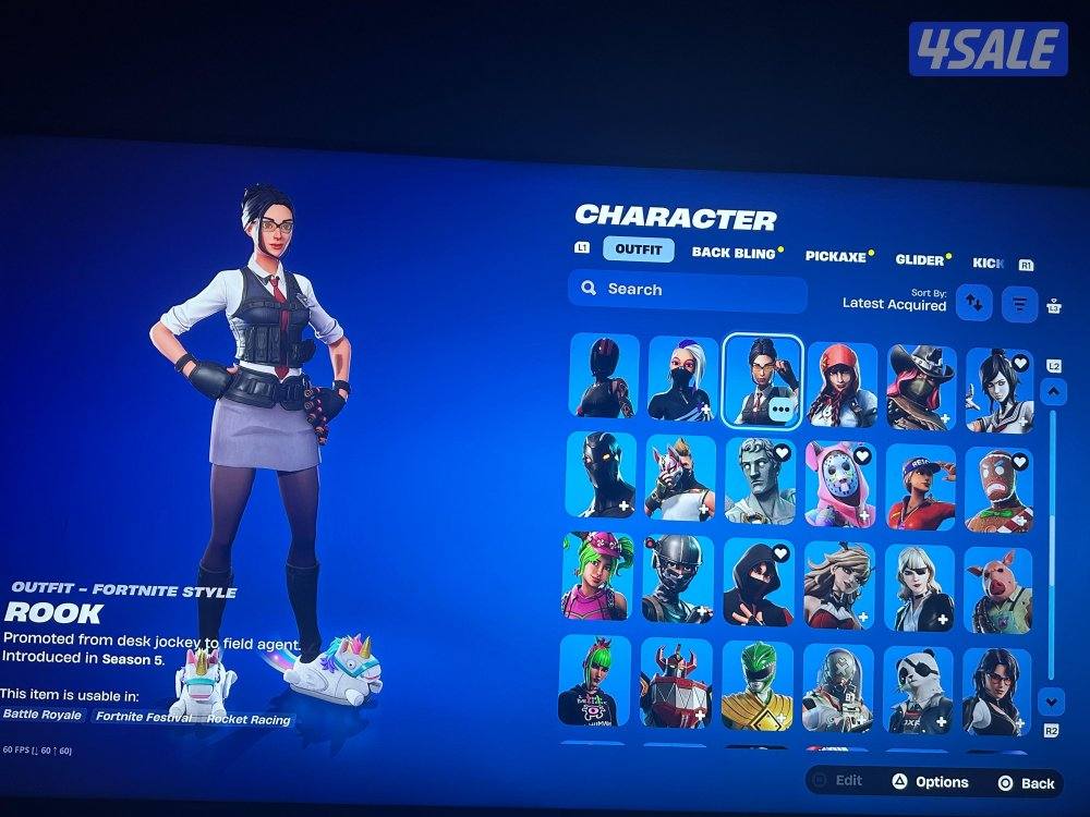 حساب فورت قوي ايكونك و 115 سكن نواادر3