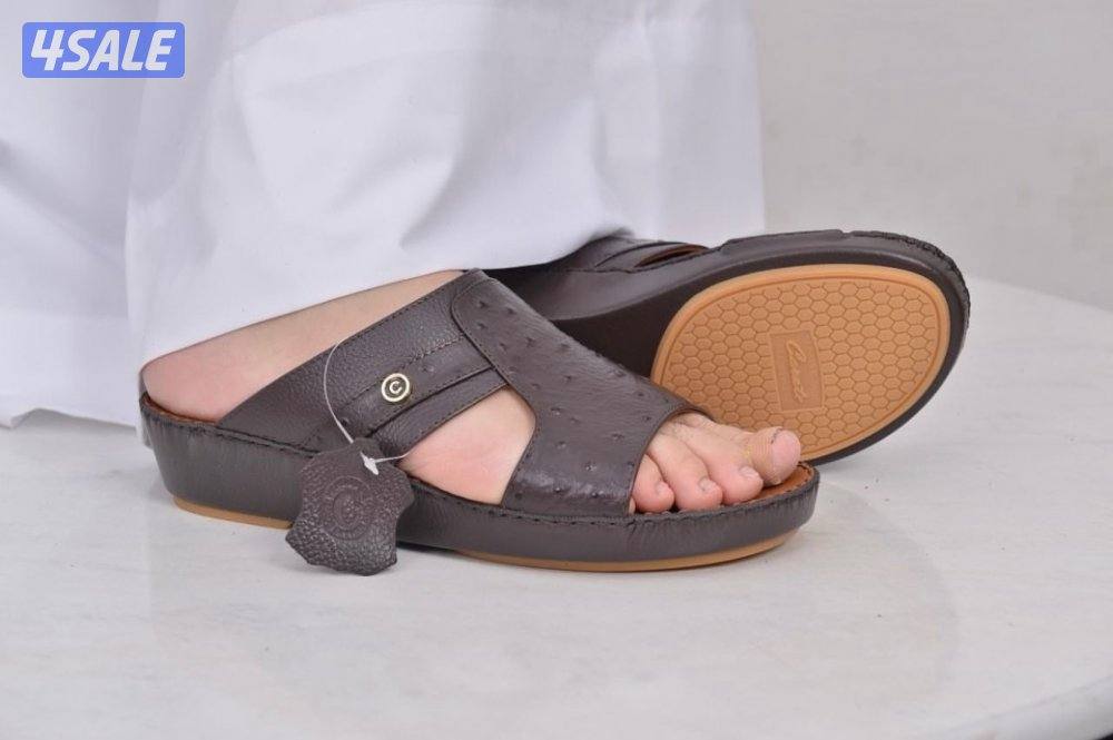 نعال  تميمه صناعه تايلندي ارضيه طبيه جلد طبيعي امن افضل الانواع6