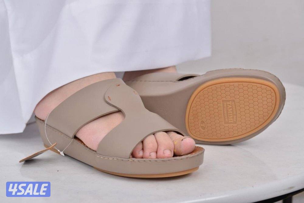 نعال  تميمه صناعه تايلندي ارضيه طبيه جلد طبيعي امن افضل الانواع12