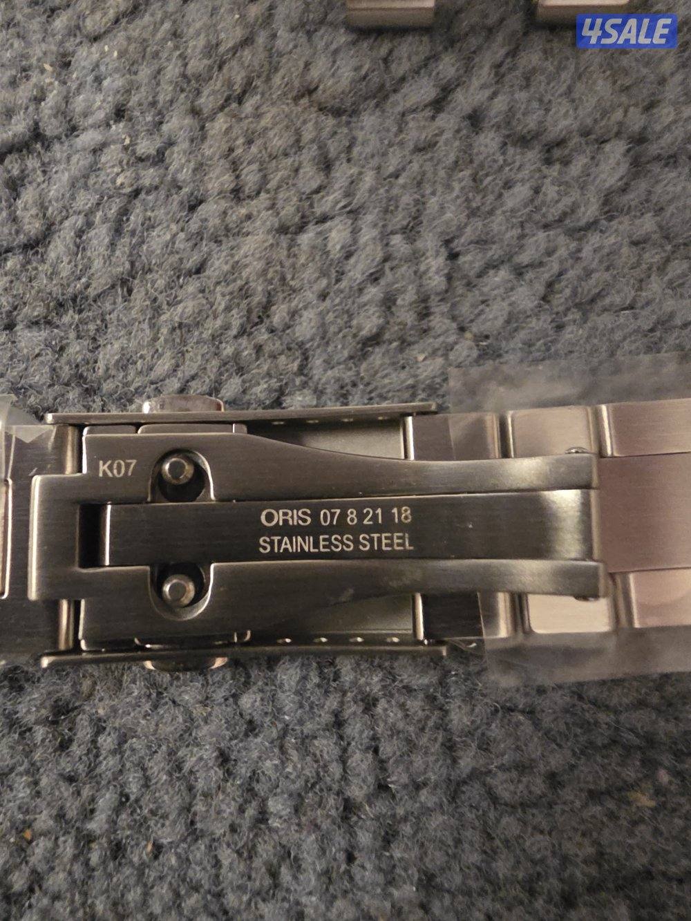 للبيع صنقل ساعة ORIS اصلي جديد غير مستخدم3