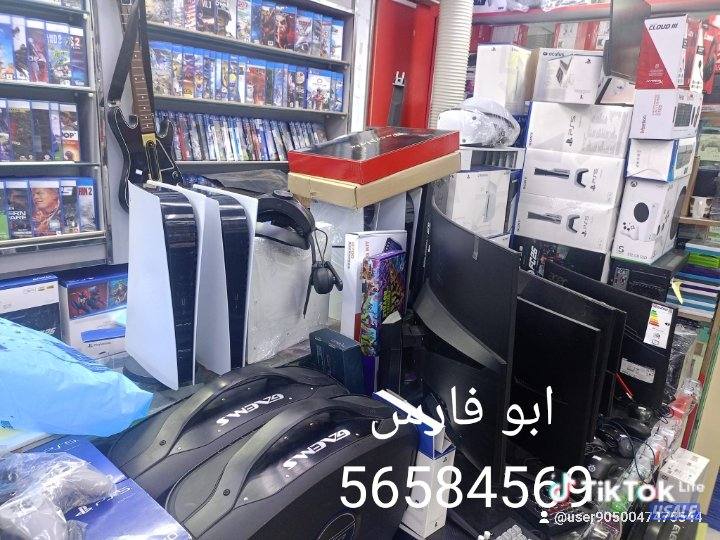 بيع واستبدل جميع الأجهزة بلايستيشن مستعمل وجديد يو اجهزه مهكره 1/2/3/43