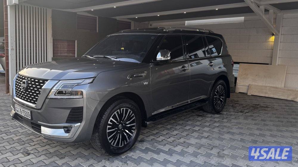 🚗 نيسان باترول 2023 بلاتينيوم V8 – فل كامل  🚨0