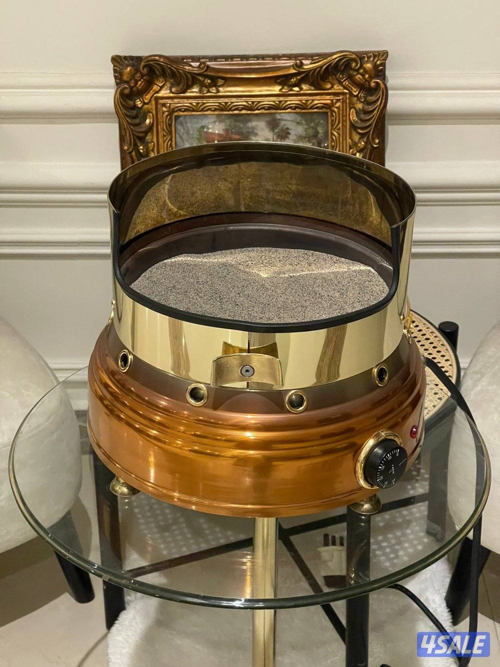 للبيع مرملة قهوة ( تسخين القهوة ) من تجهيزات مبروك9