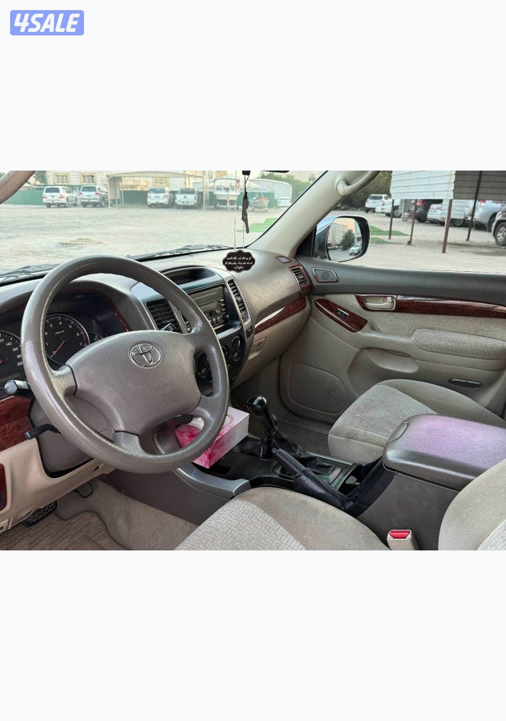 برادو موديل 2008 بحاله جيده جدا شرط الفحص قير مكينه شاصي1