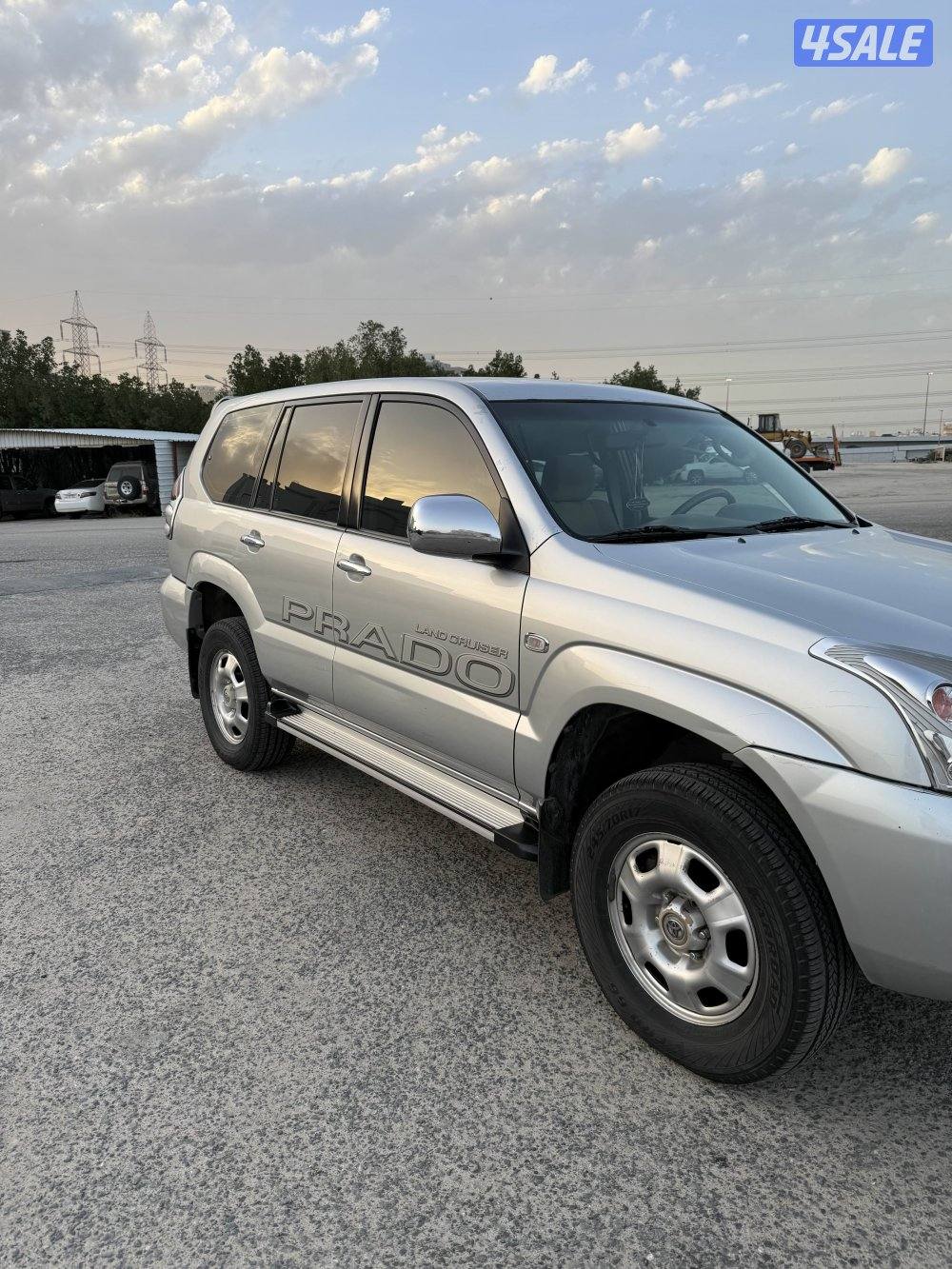 برادو موديل 2008 بحاله جيده جدا شرط الفحص قير مكينه شاصي3