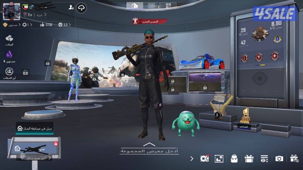 للبيع حساب ببجي0