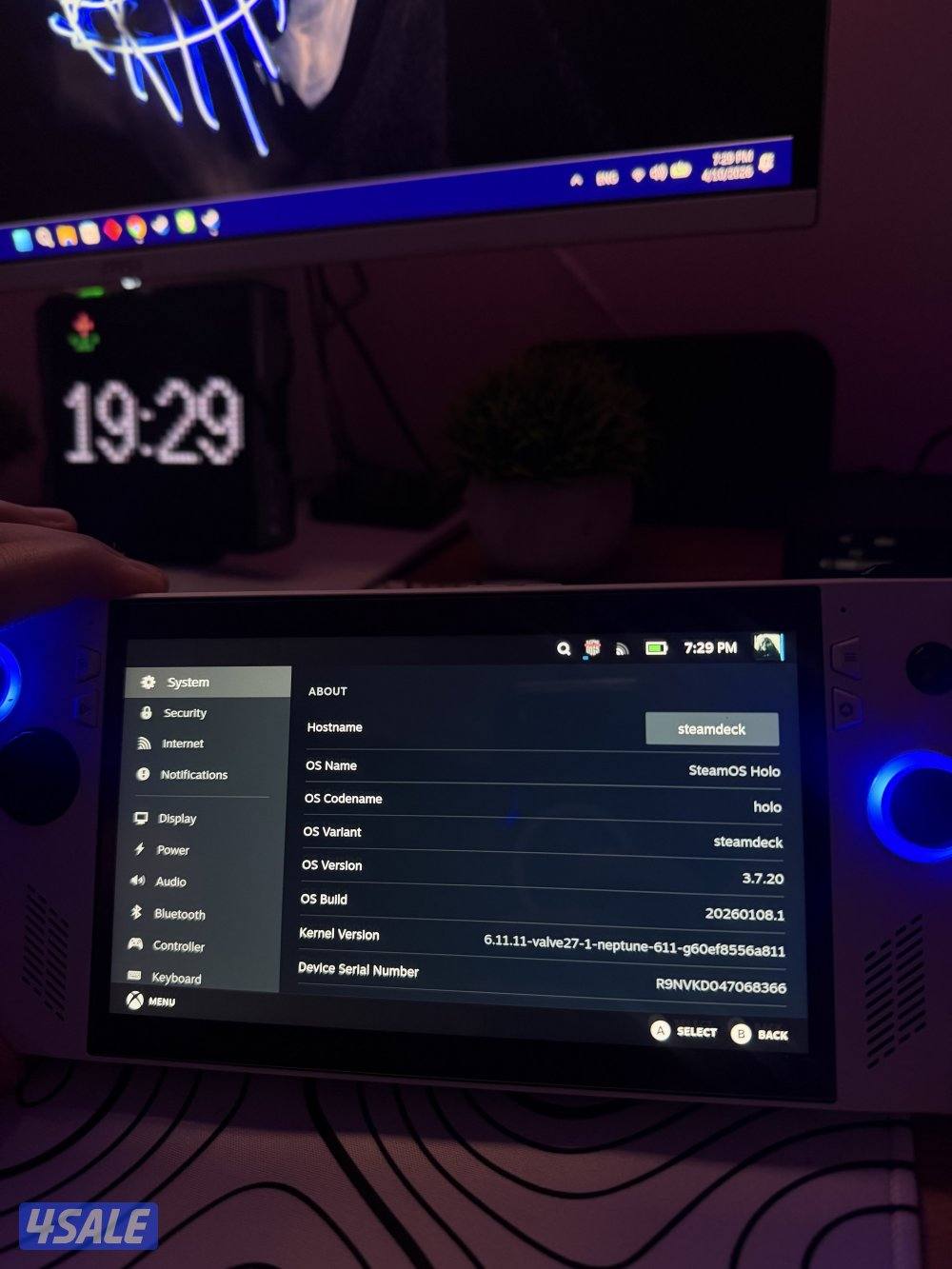 Asus Rog Ally OG Z1 512GB "SteamOS"0
