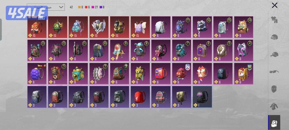 حساب ببجي لفل 81 محقق رئيسي و أسلوب خرافي12