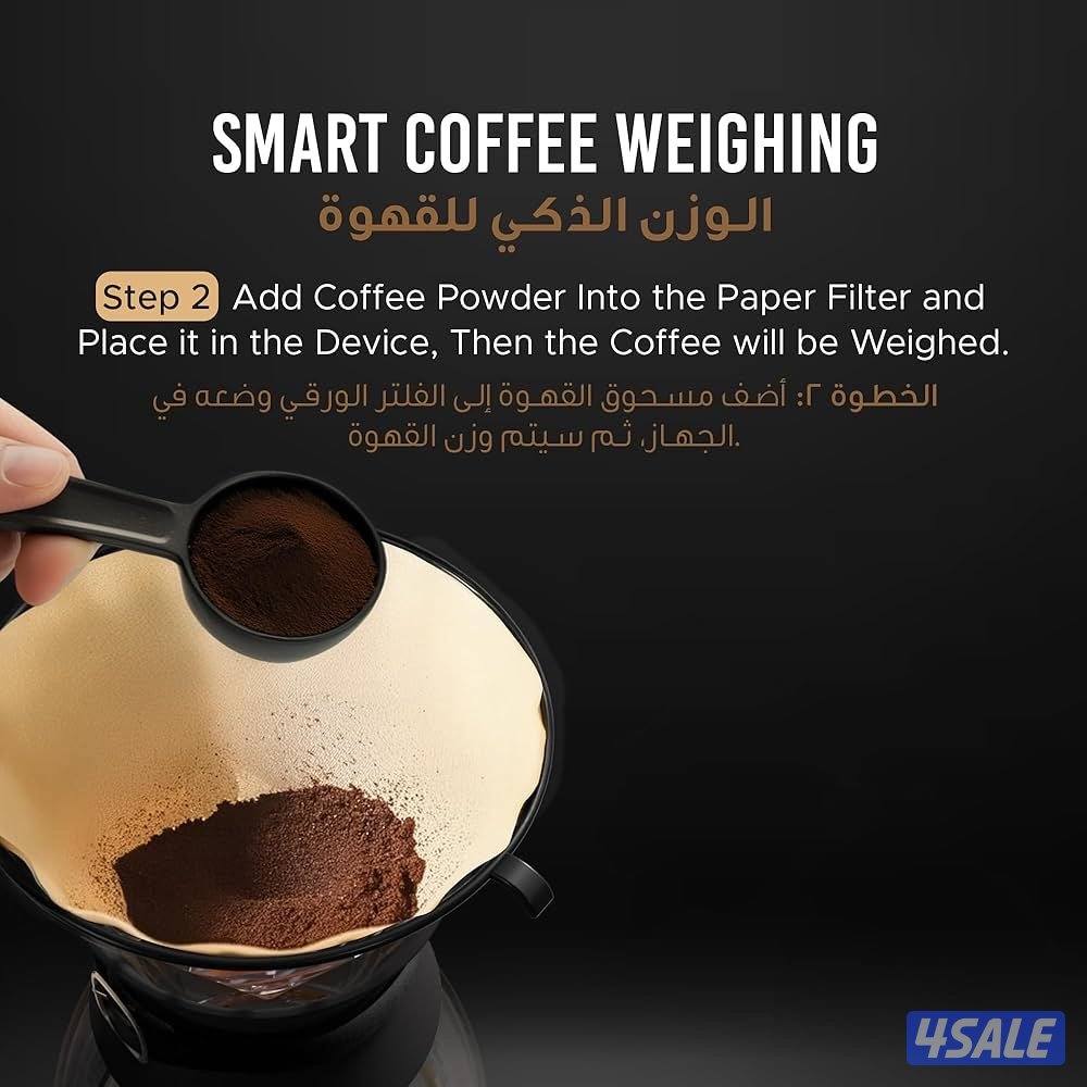 ليبريسو ماكينة تقطير القهوة V60 الأوتوماتيكية – 1500 واط1