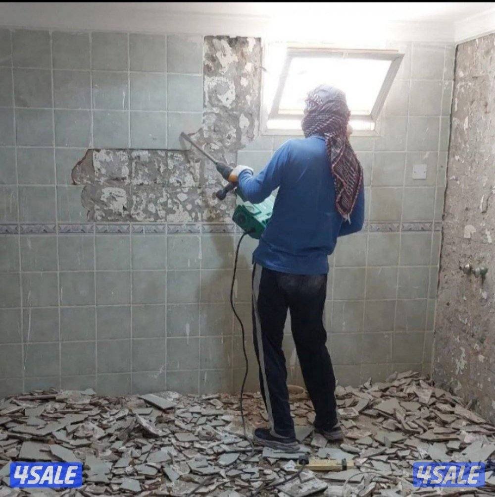 بناء مساح سمجيا تكيسر أبواب طواف وسراميك2