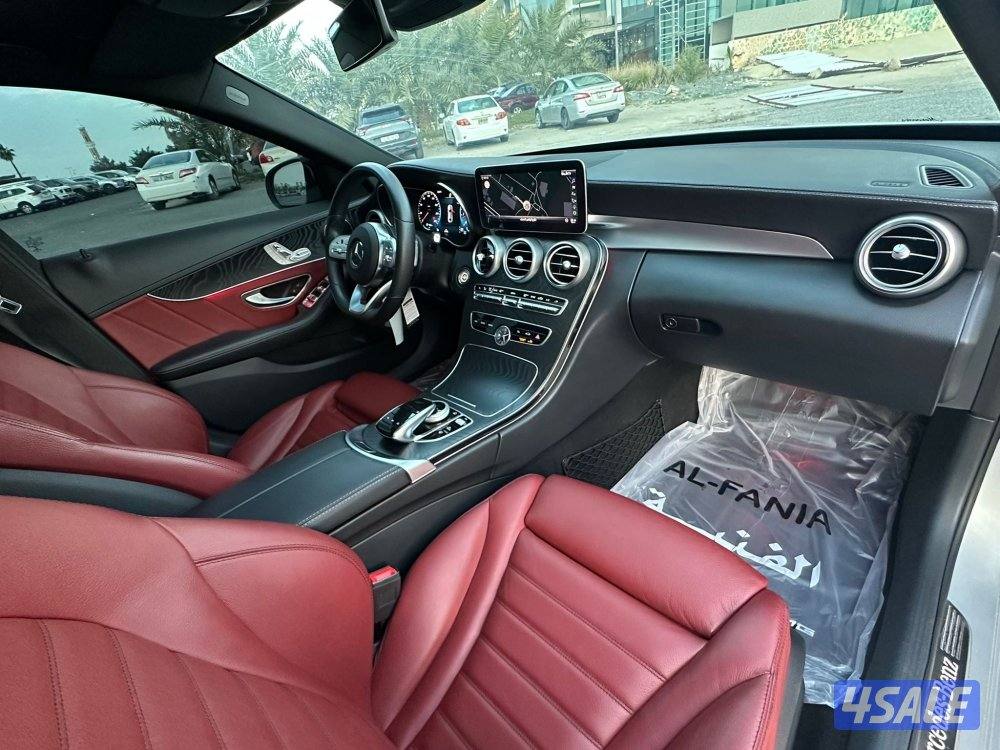 مرسيدس C200-بحالة نادره-موديل 2020-صبغ الوكالة-عداد 64 Km فقط7