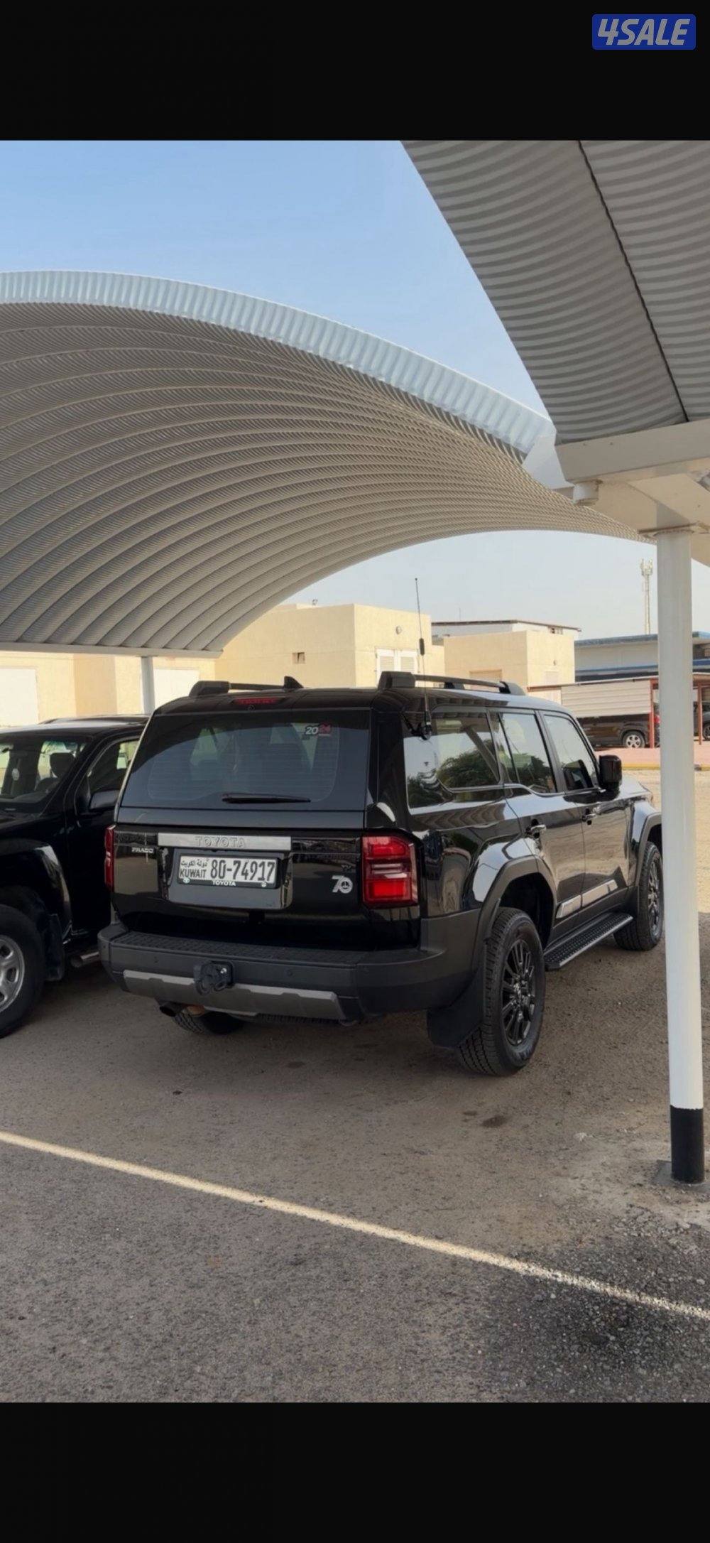 للبيع تيوتا برادو ٢٠٢٤ صبغ الوكاله حمايه فل بدي شرط الفحص2