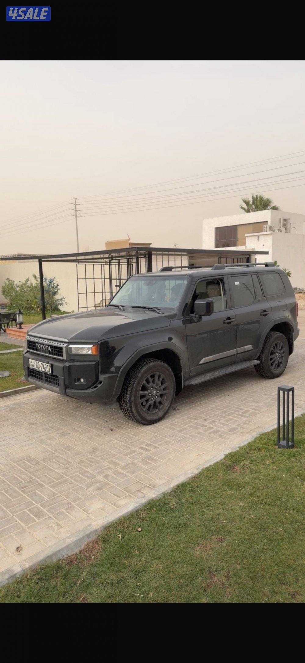 للبيع تيوتا برادو ٢٠٢٤ صبغ الوكاله حمايه فل بدي شرط الفحص4