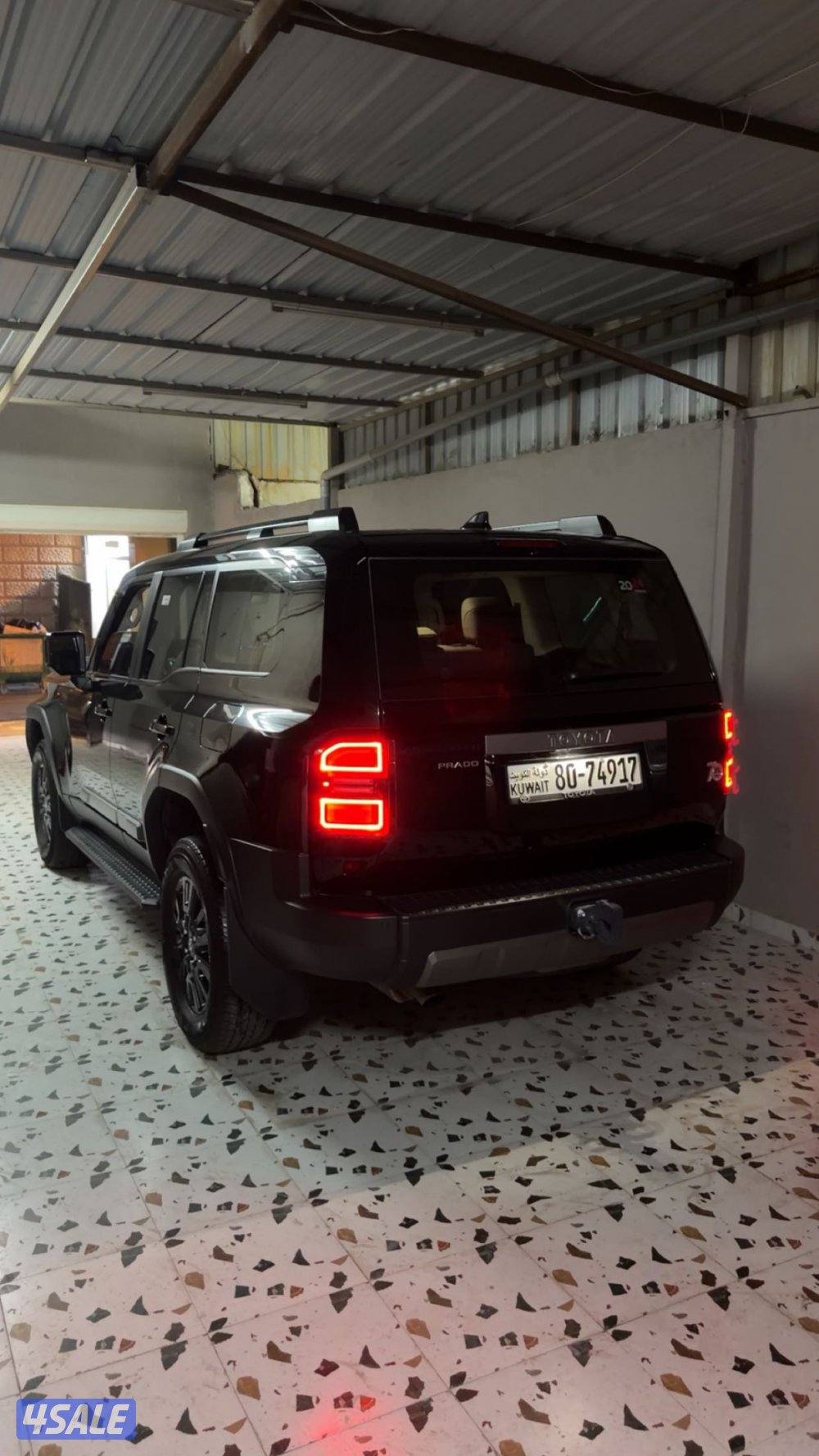 للبيع تيوتا برادو ٢٠٢٤ صبغ الوكاله حمايه فل بدي شرط الفحص5