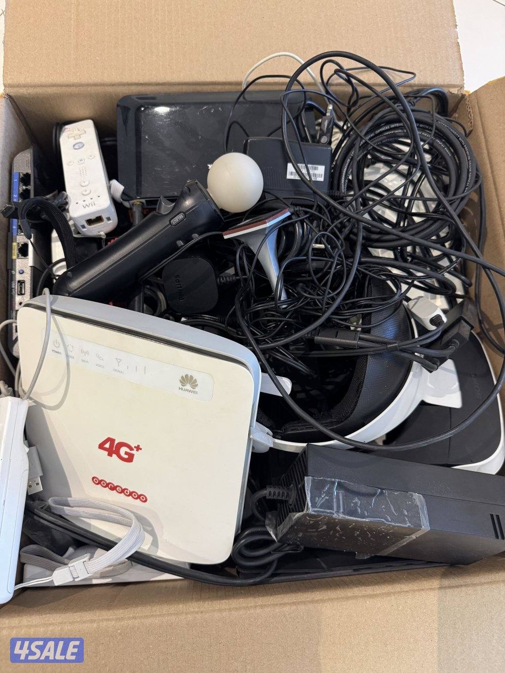 Electronics Devices Bundle – Routers Modems Apple & More4