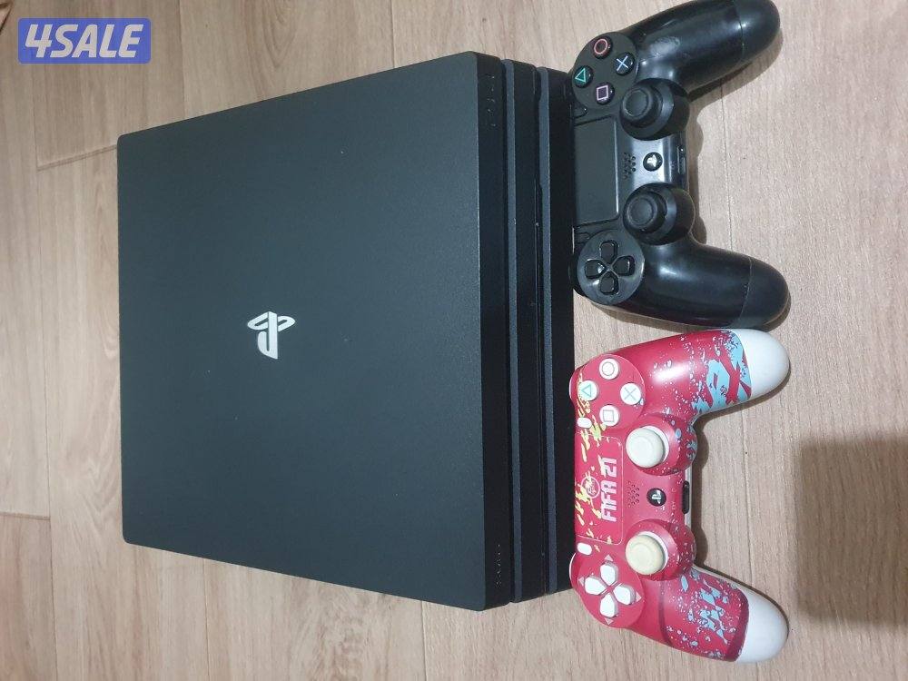 PS4 Pro 1TB + 2 Controllers + 2 Games (Clean Condition)2
