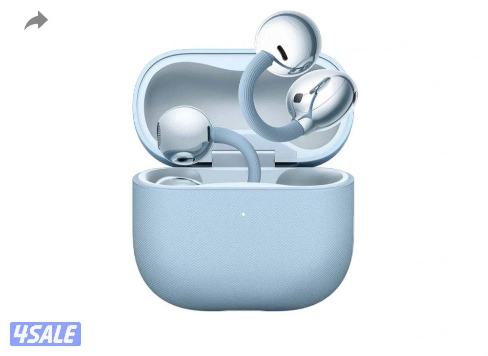 سماعه هواوي FreeClip 2 جديده متبرشمه اللون الازرق0