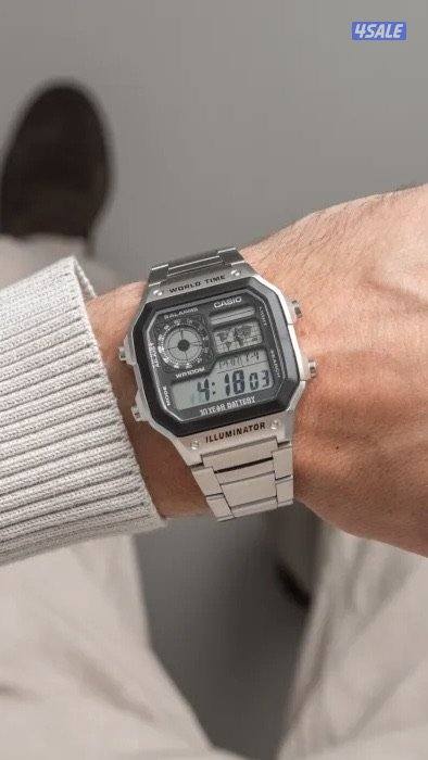 للبيع ساعات كاسيو اصليه بأسعار مناسبه جدا كفاله سنه كامله2