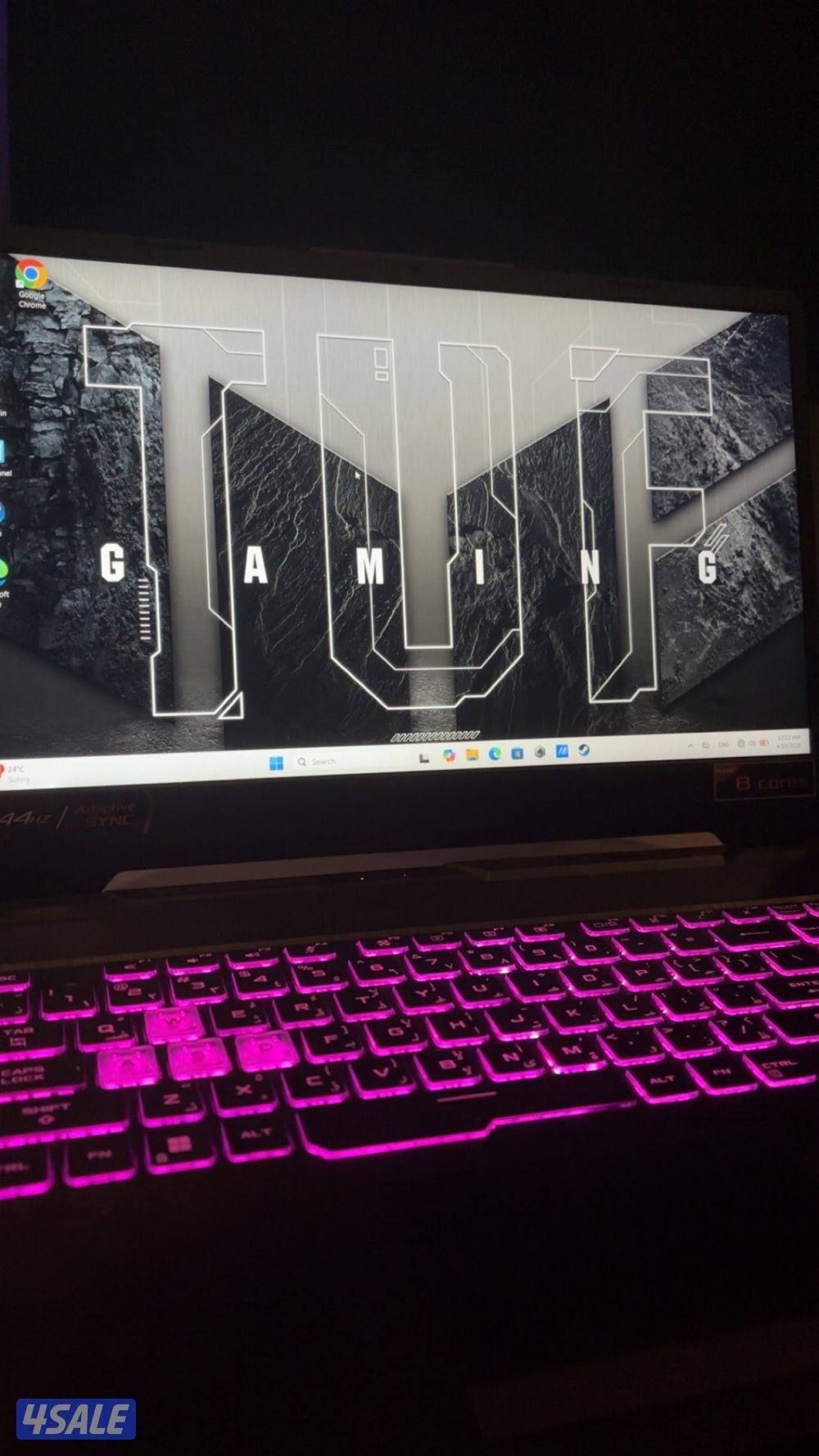 لاب توب قيمنق asus tuf gaming a15 كرت 3050 استعمال خفيف5