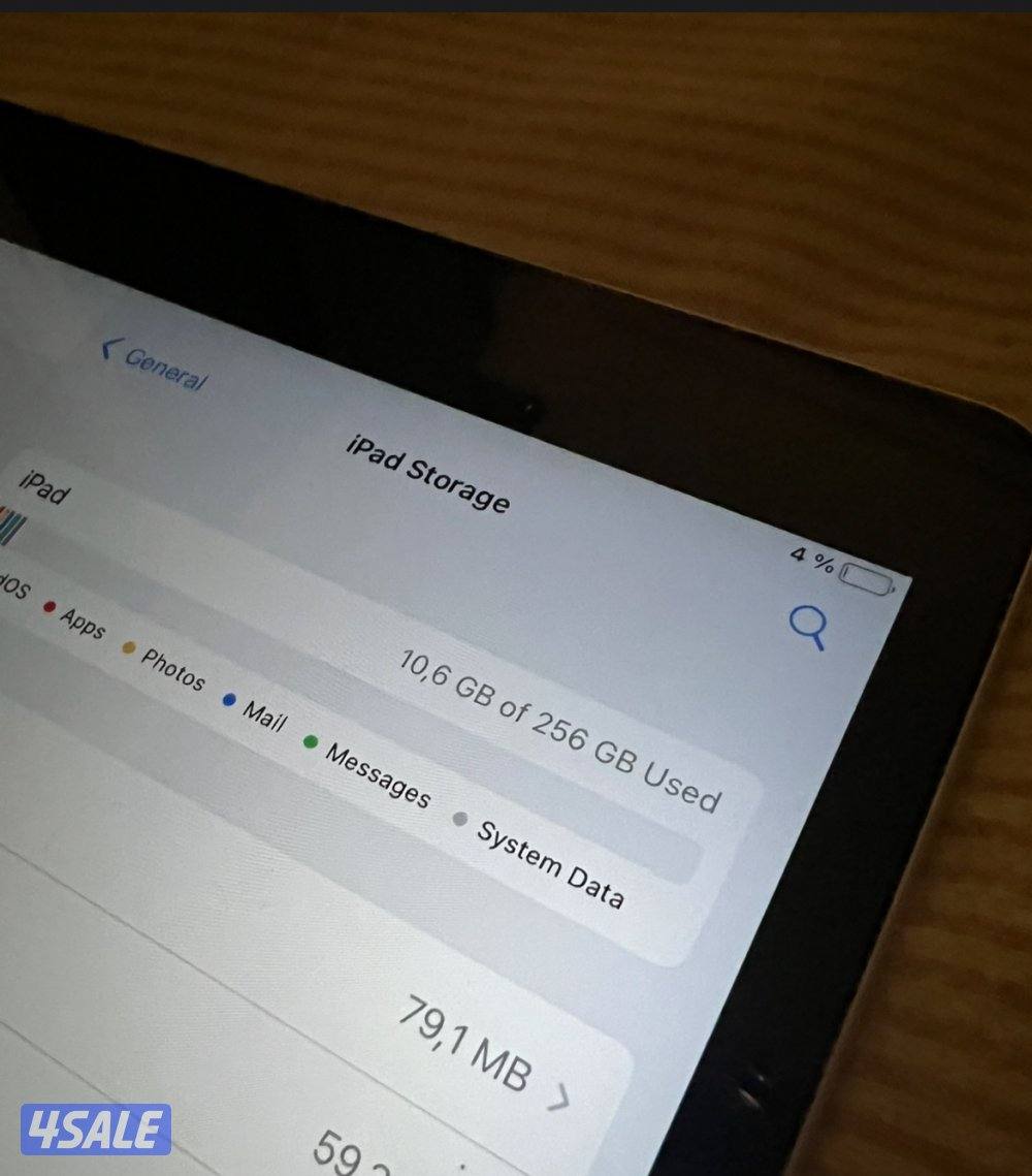 iPad 10.2 9th gen 256 GB like new (never changed the screen)2