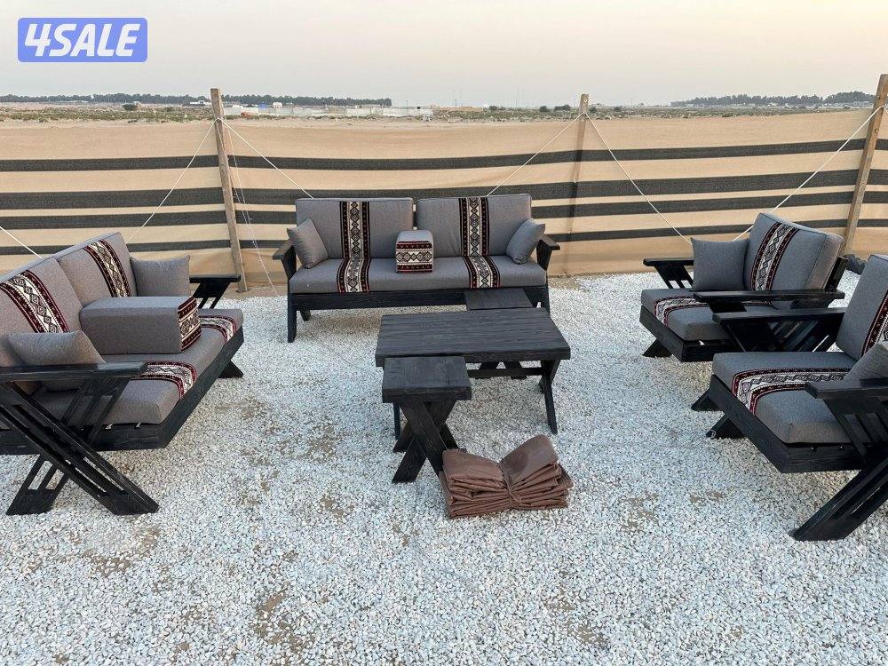 كراسي خشب+كراسي حديد9