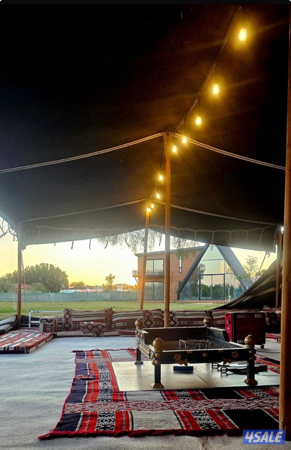 للايجار مزرعة في الوفرة طريق 200 مساحة 7000 متر3