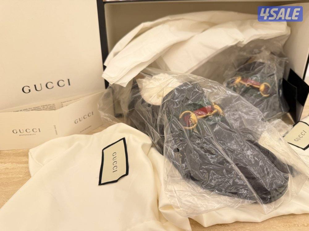 ‏جديد غير مستخدم جوتي غوتشي رسمي مقاس 6 1/2 (مقاس 40)  بوتيك الكويت1