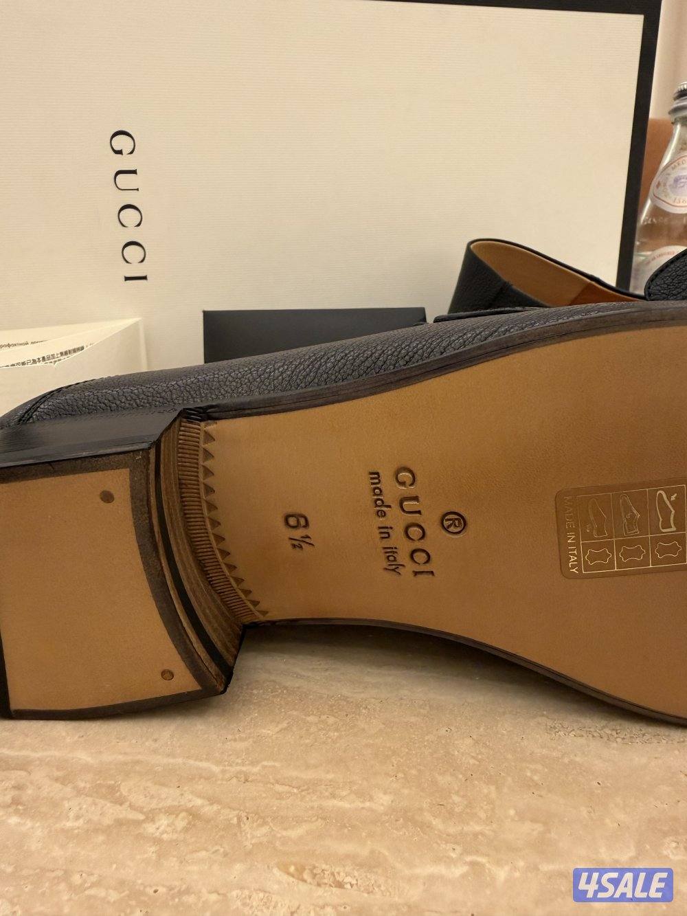 ‏جديد غير مستخدم جوتي غوتشي رسمي مقاس 6 1/2 (مقاس 40)  بوتيك الكويت3