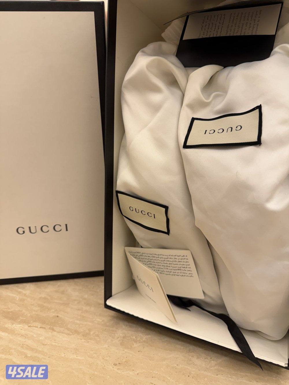 ‏جديد غير مستخدم جوتي غوتشي رسمي مقاس 6 1/2 (مقاس 40)  بوتيك الكويت4