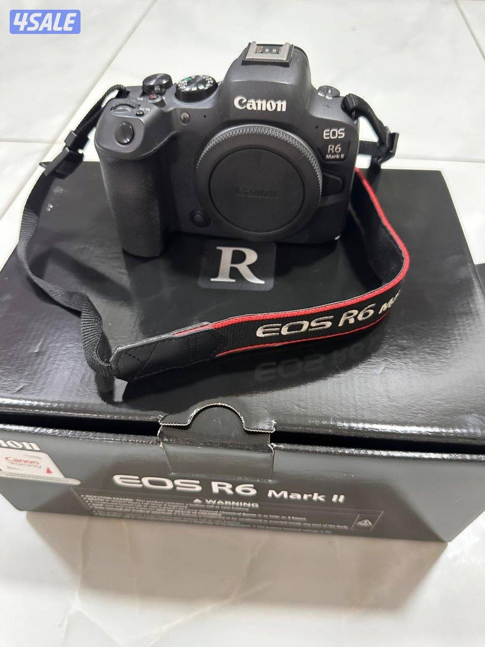 للبيع كاميرا كانون EOS R6 Markllمع عدسة كانون  RF 50mm f1.814