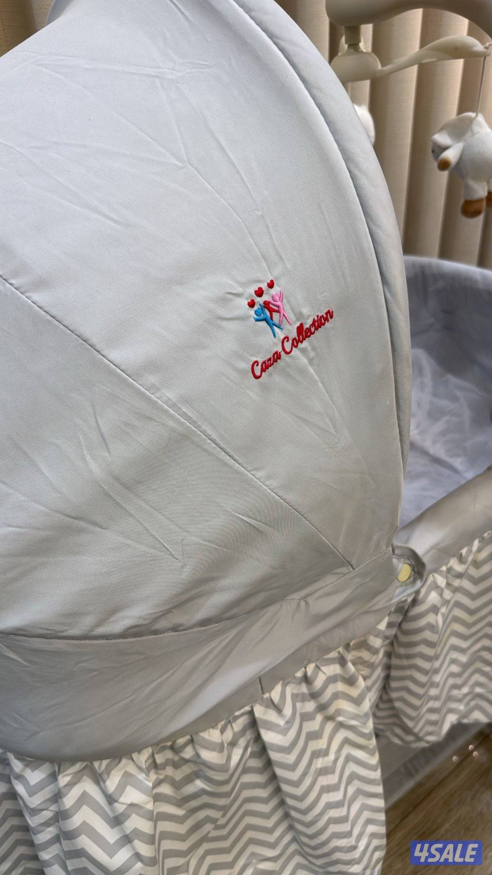 للبيع سرير اطفال مستعمل شبة جديد4