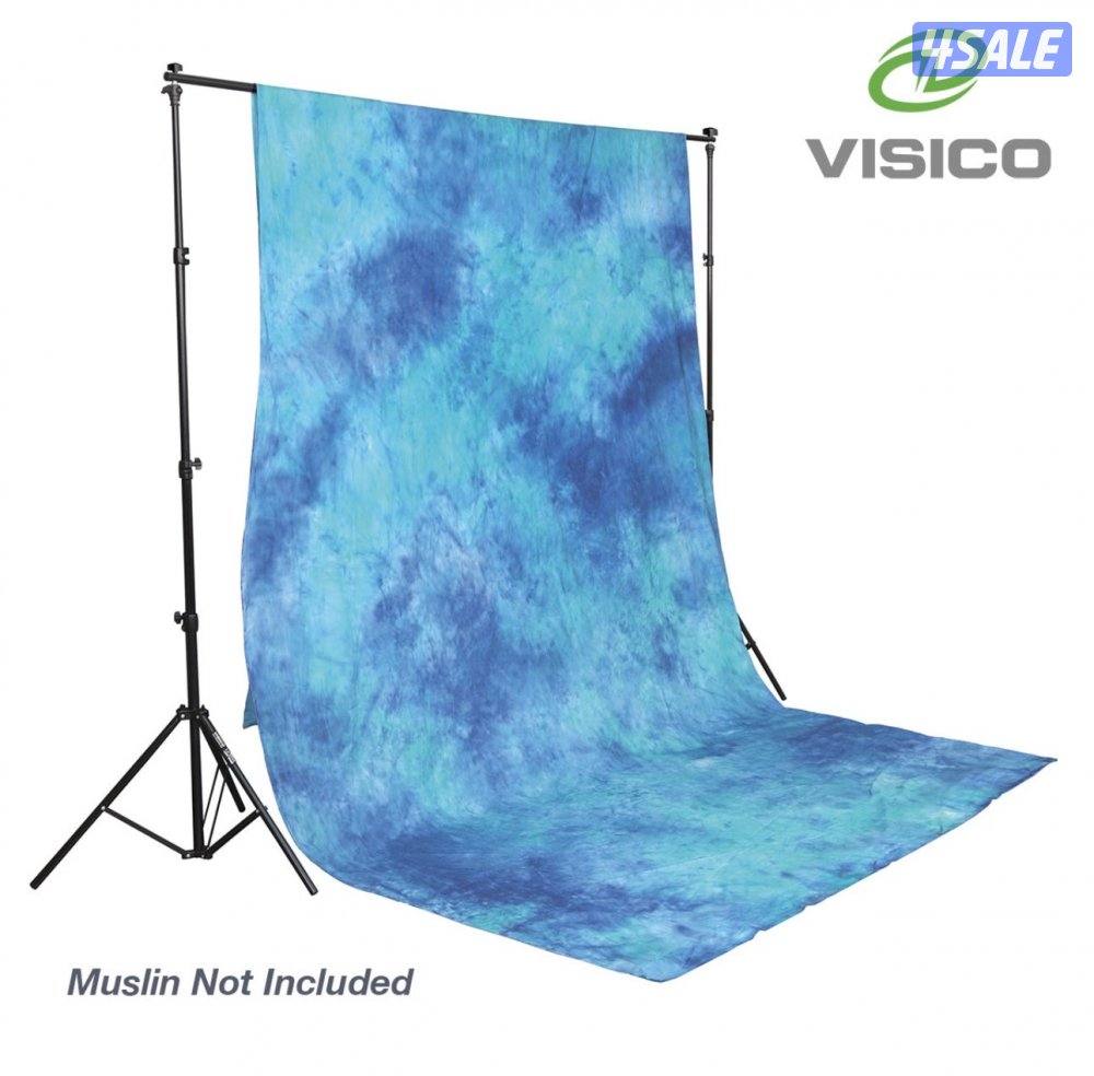 حامل خلفية تصوير VISICO VS-B808C شبه جديد + جنطته عرض٣ متر1