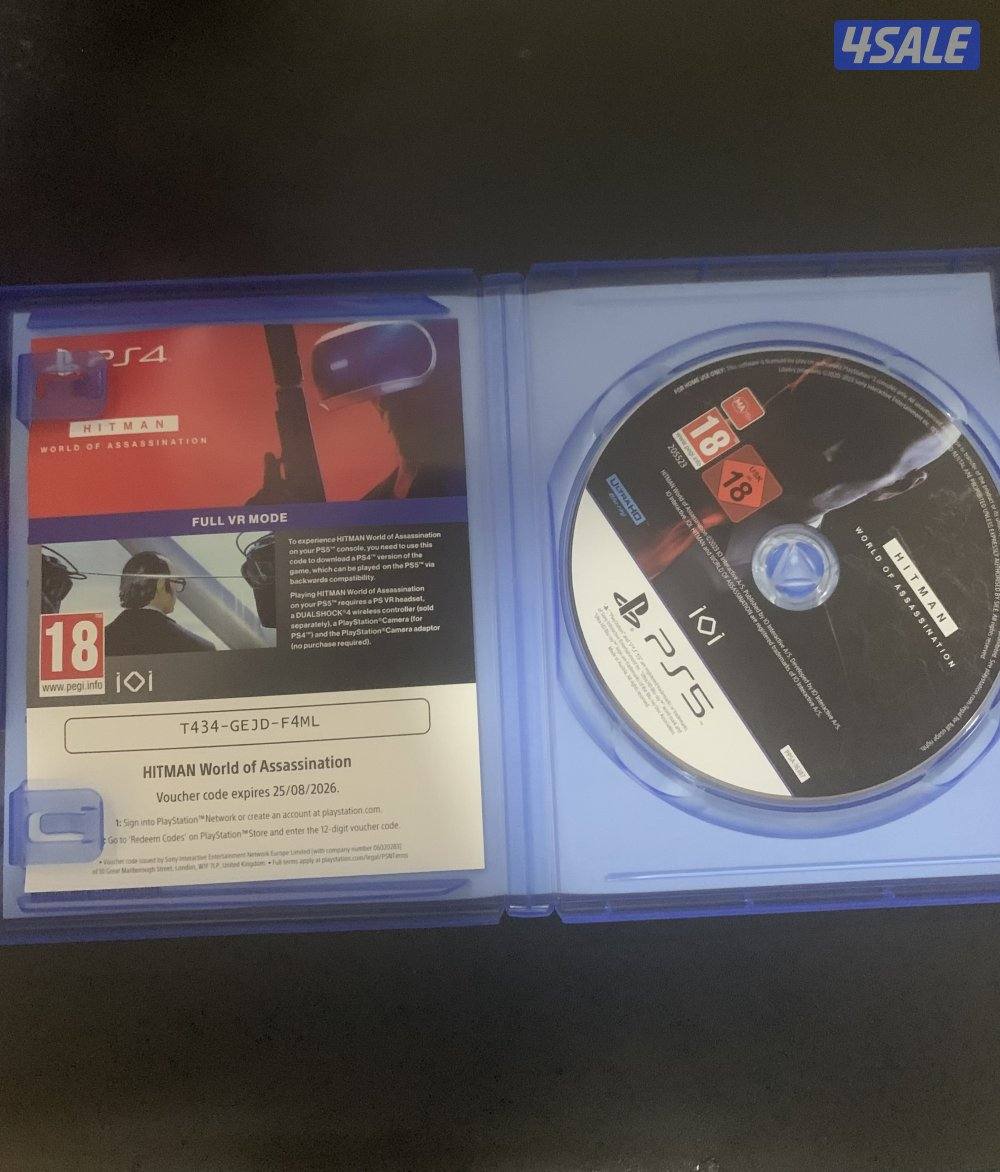 للبيع هيتمان النسخه الكاملة كل الاجزاء مفتوحه وتقدر تلعبها1