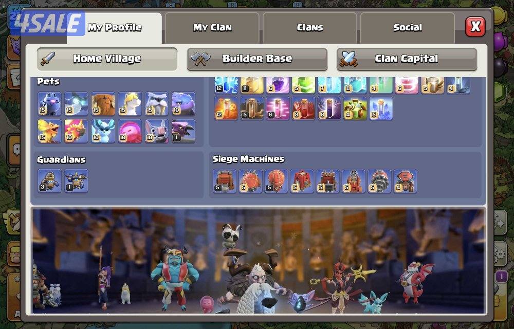 حساب كلاش اوف كلانس clash of clans للمعلومات واتساب11