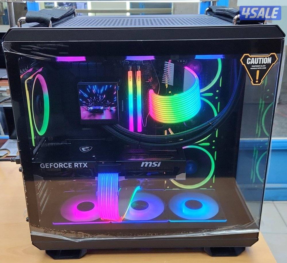 للبيع بي سي جيمنق Core i9 14gen 32GB ram DDR5/2TB ssd /5070 Ti RTX 16G4