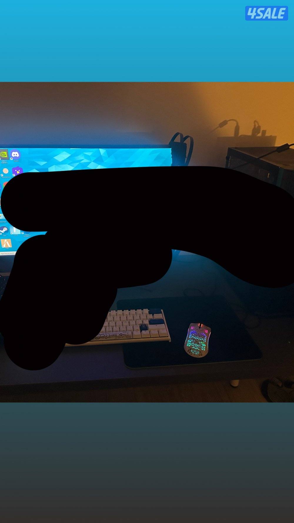 كيبورد وكيبورد ثاني وماوس وماوس باد3