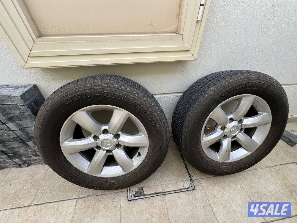 رنقات و تواير لكزس gx4600