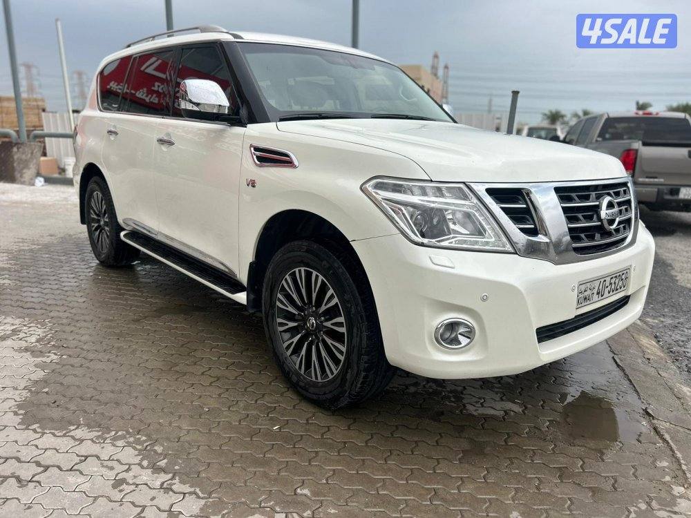 نيسان باترول تيتانيوم .V8 موديل 2017 ماشى 318.000 k.m  وارد البابطين1