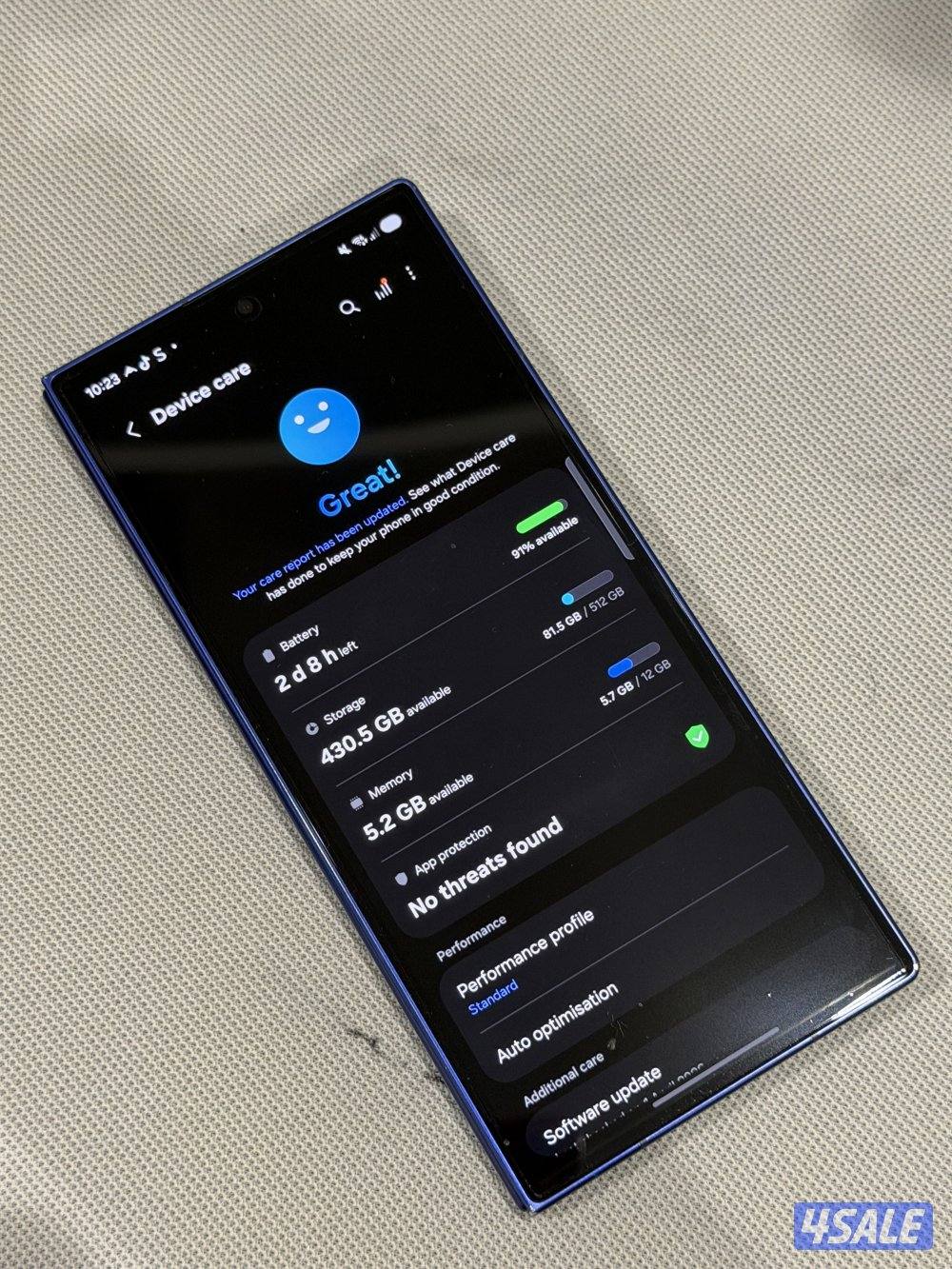 للبيع z fold 7 - 512gb4