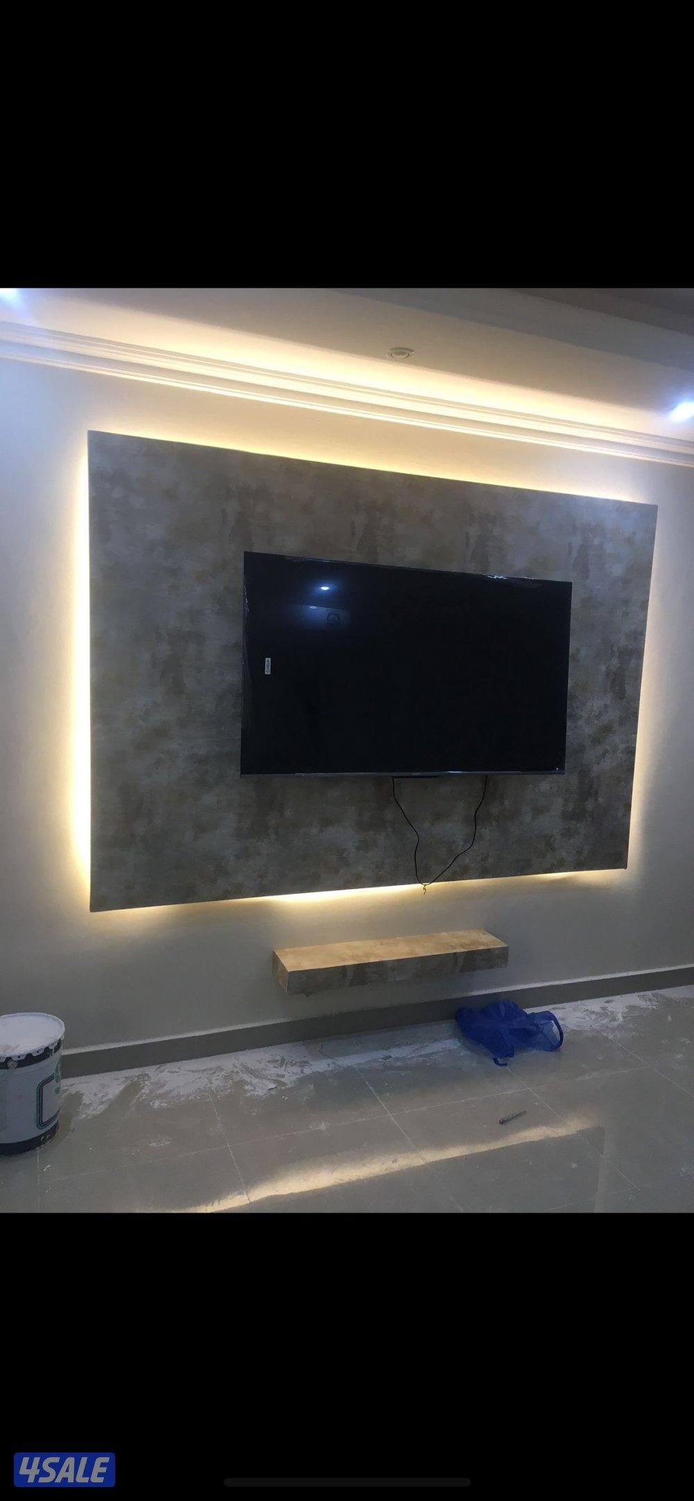 جبسم بورد بارتيشن سيكف وحبس ديكورات بماء كهربائي معلم باكستاني5