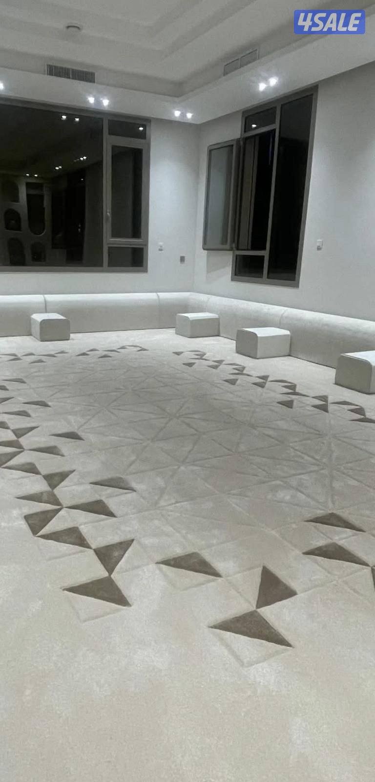 تركيب سجاد فندقي ومشجر وساده تركي قص بالمتر تفصال مساند ظهر9