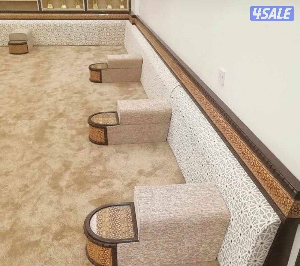 تركيب سجاد فندقي ومشجر وساده تركي قص بالمتر تفصال مساند ظهر10