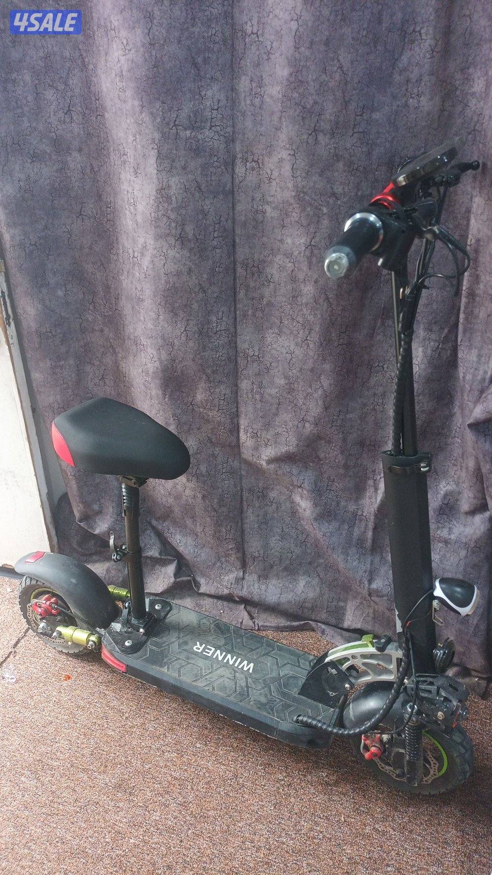 سكوتر كهربائي الوحش نظيف1