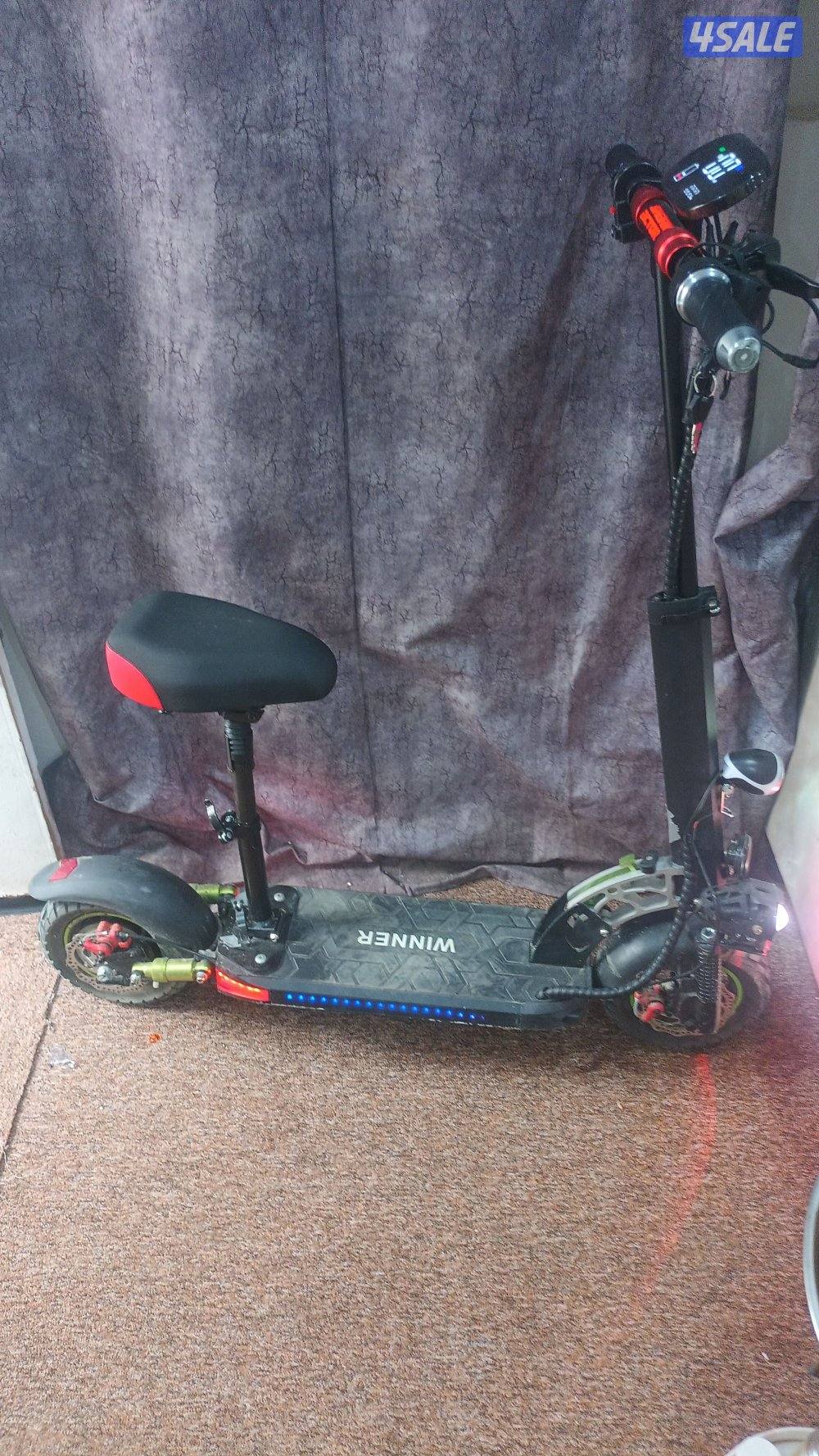 سكوتر كهربائي الوحش نظيف2