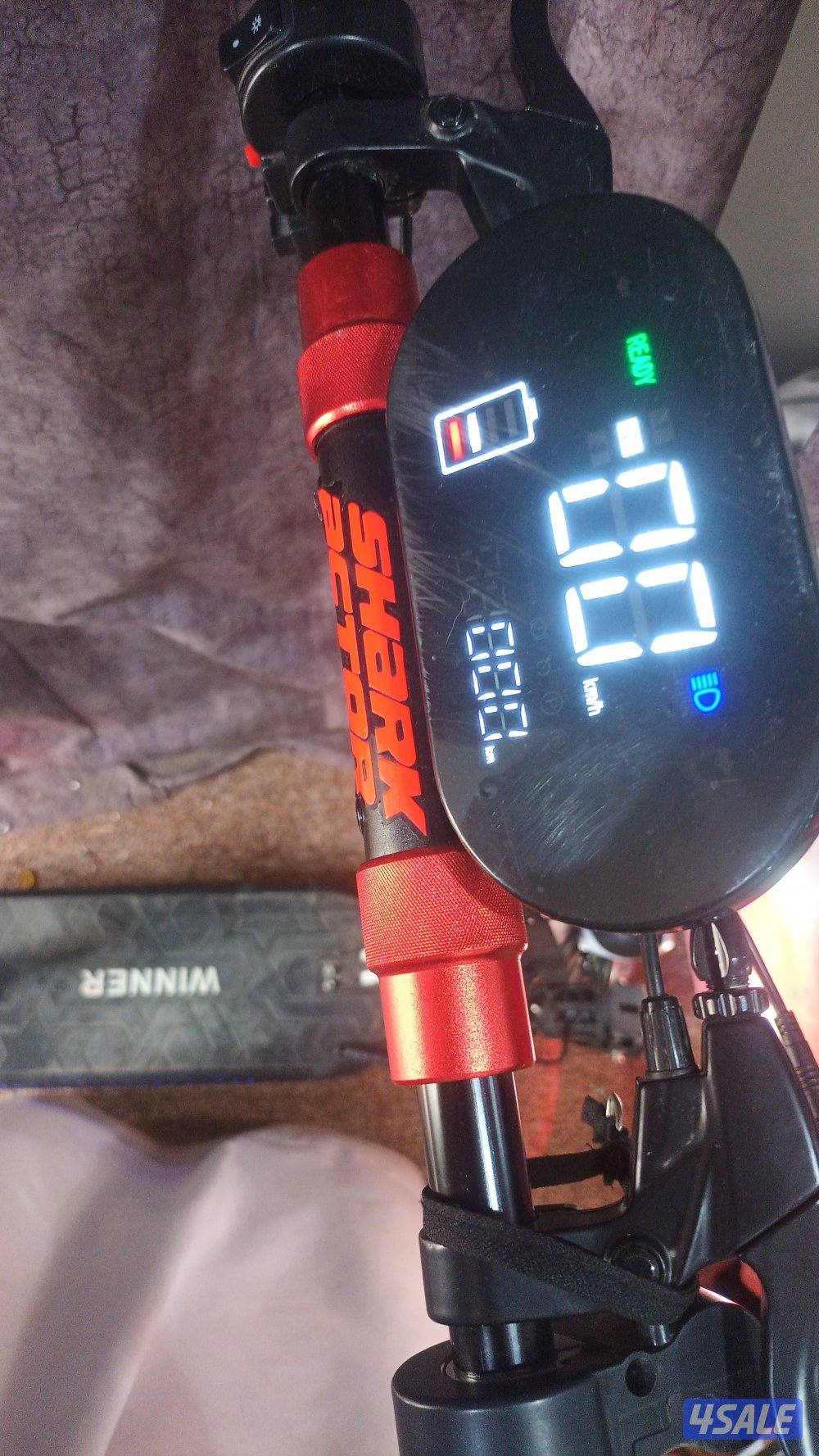 سكوتر كهربائي الوحش نظيف3