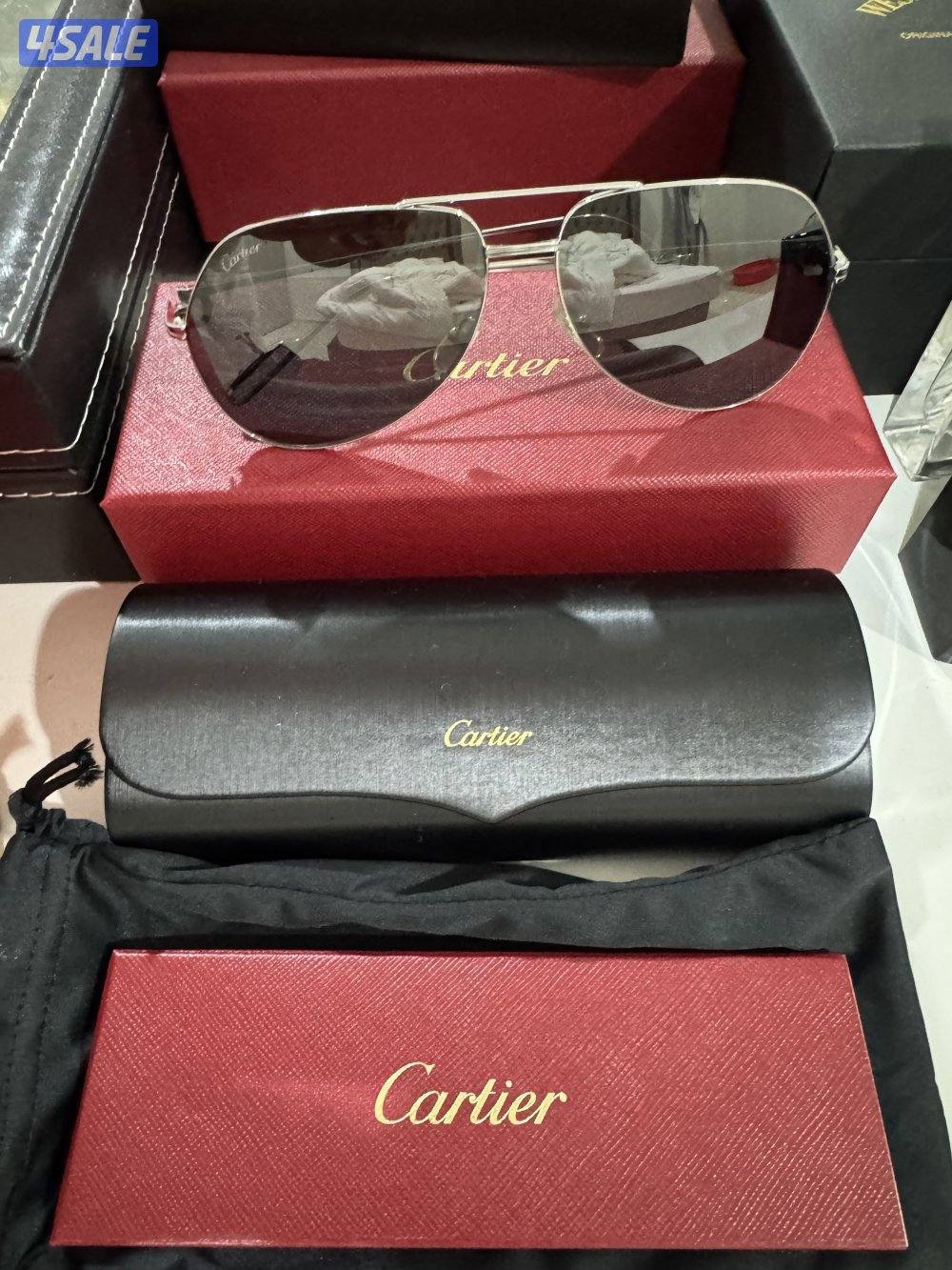 للبيع نظارتين كارتير جدد غير مستخدمين مقطوعين من الوكيل2
